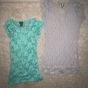 Vintage lace Rue 21 (s) and BUCKLE (m)